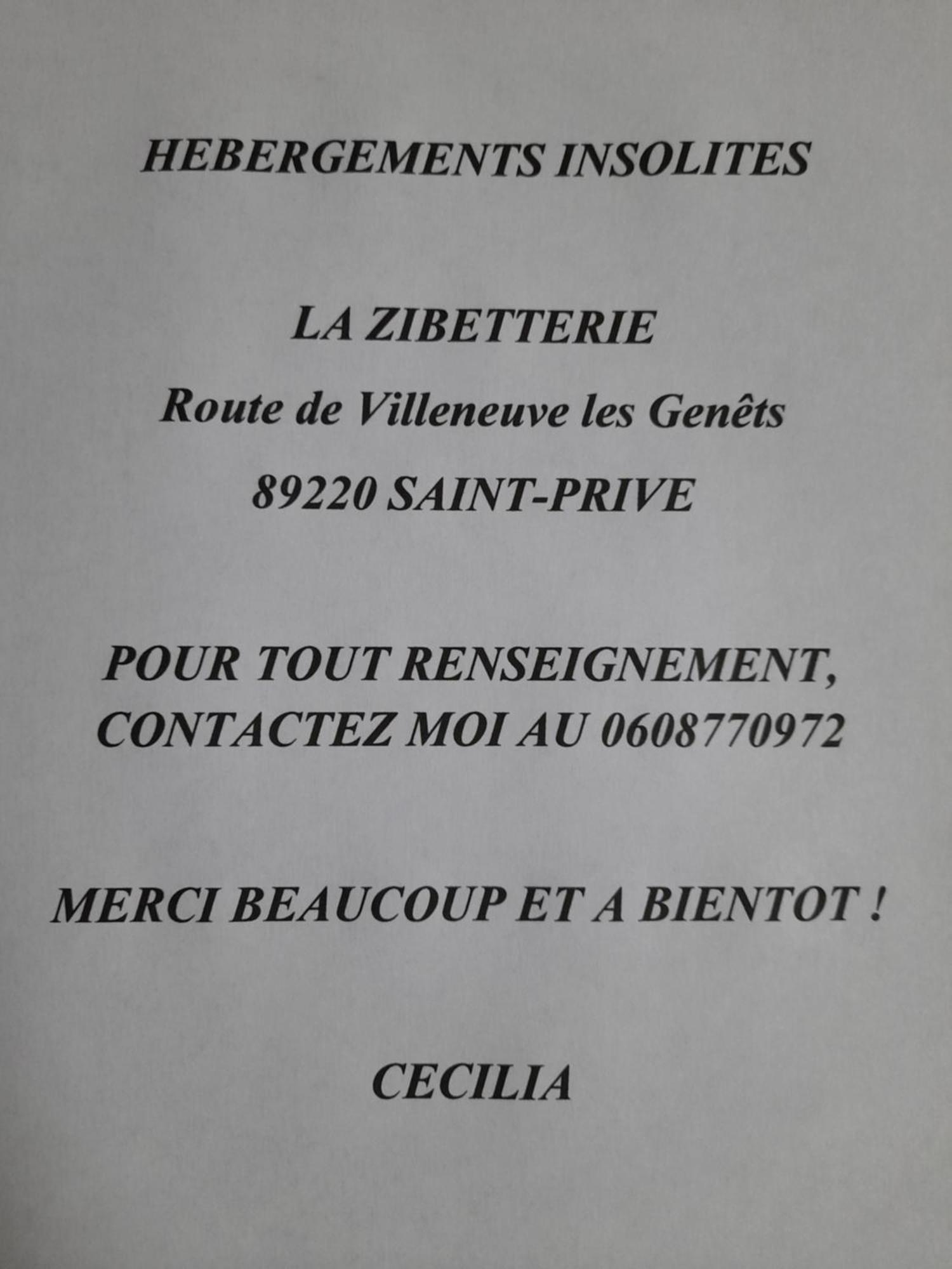 Вилла La Roulotte Du Pecheur Saint-Prive Экстерьер фото